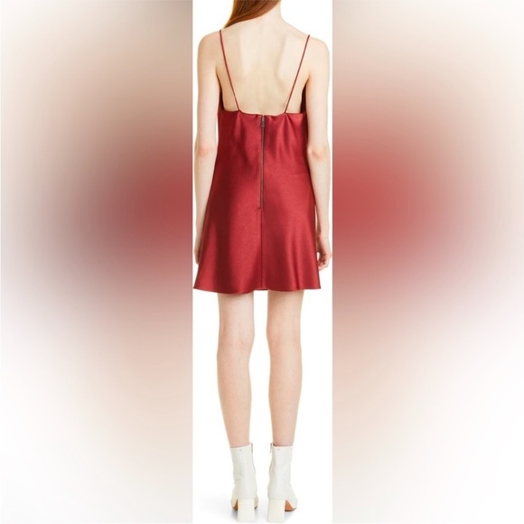 NWT Alice + Olivia Harmony Draped Slip Mini Dress Size 0 - Picture 2 of 13